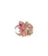 Haarklem sterbloem mini marmerlook multicolor