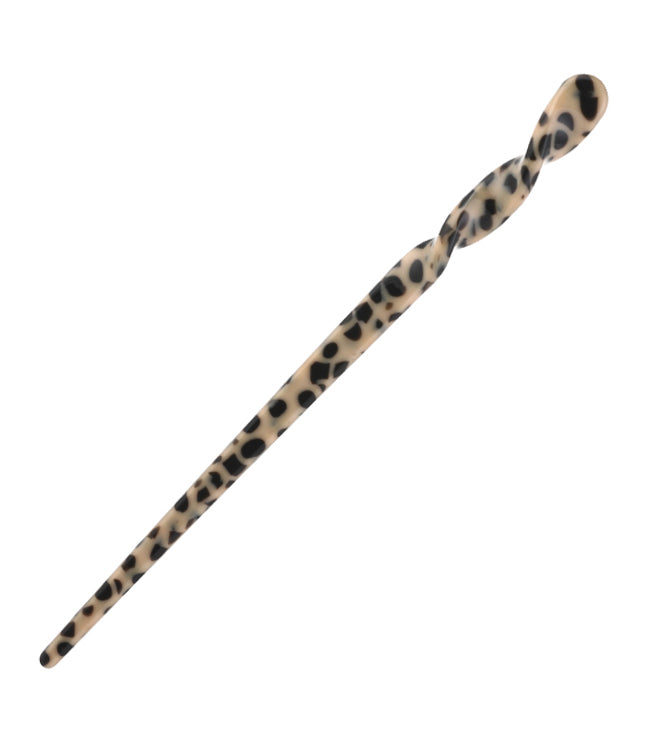 Haarpin chopstick beige zwart