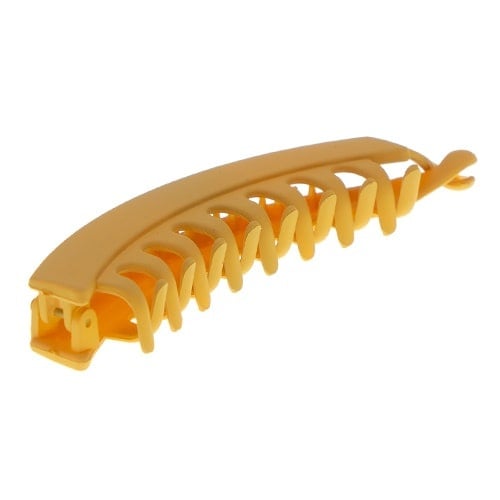 Bananenklem basic mat okergeel