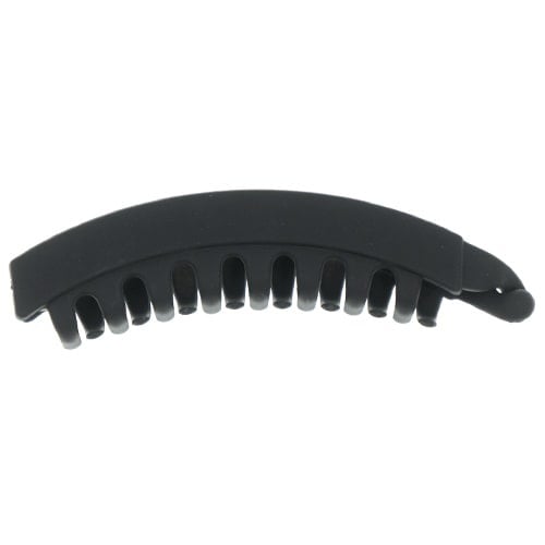 Bananenklem basic mat zwart