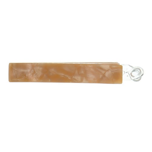 Bananenklem met beige marmerlook