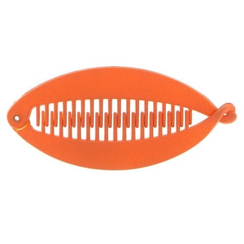Bananenklem ovaal mat oranje