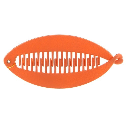 Bananenklem ovaal mat oranje