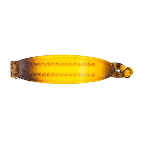 Bananenklem transparant bruin