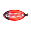Bananenklem transparant rood