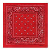 Bandana patroon rood wit