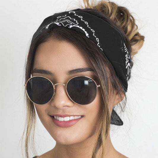 Bandana patroon zwart wit