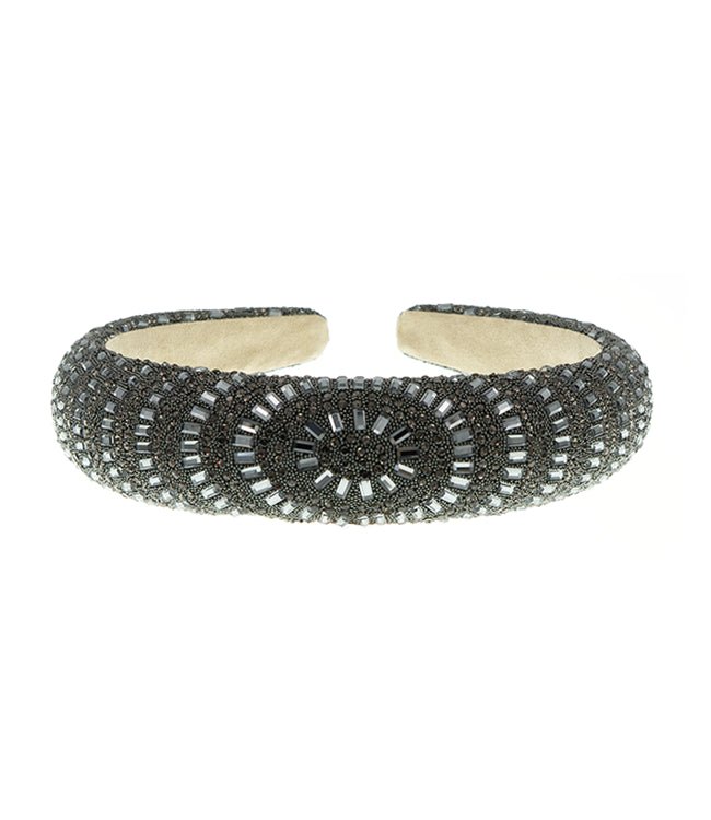 Diadeem briljant grijs