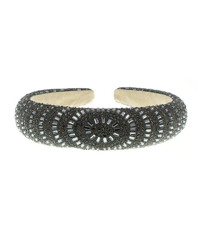 Diadeem briljant grijs