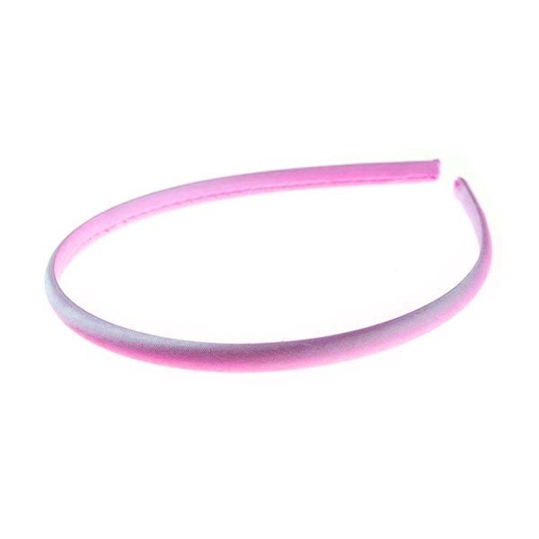 Diadeem satijn glans smal roze
