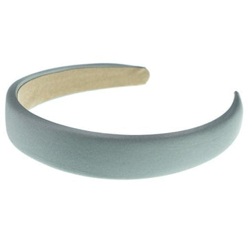 Diadeem satijn grijs