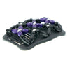 Ez comb kralen paars en zwart
