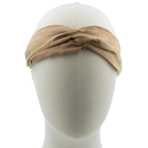 Haarband camel kleur lus
