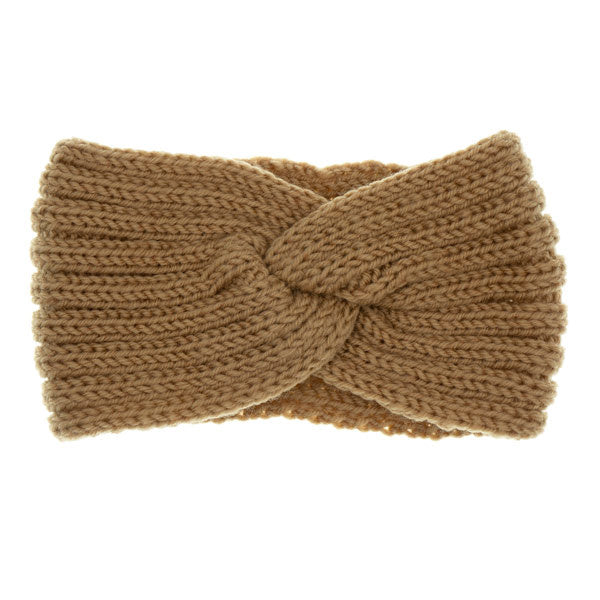 Haarband gebreid Me Lady beige