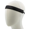 Haarband glitter velours zwart