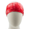 Haarband tie dye smal rood