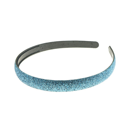 Lichtblauwe glitter diadeem