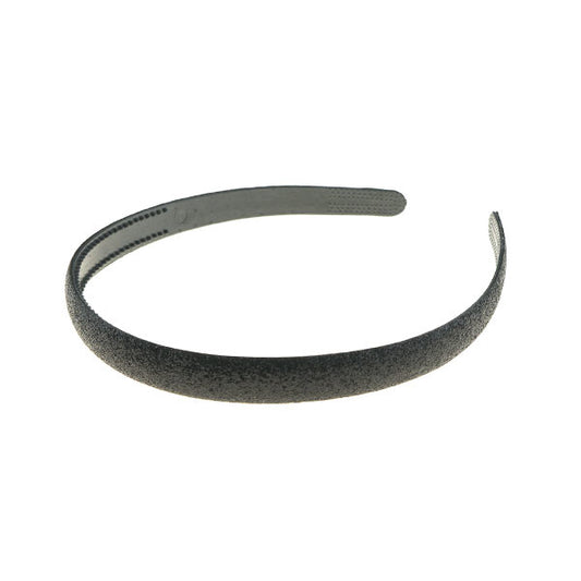 Zwarte glitter diadeem