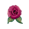 Haarbloem leer Urban Hippies roze