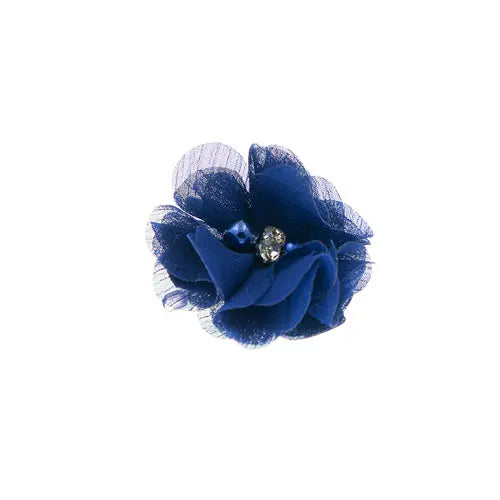 Haarbloem lovely donkerblauw