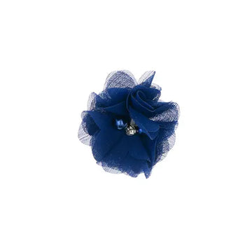 Haarbloem lovely donkerblauw