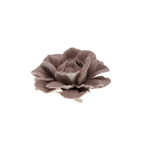 Haarbloem pastel bruin