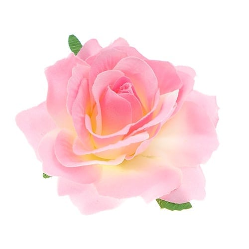 Haarbloem roos L kleur roze