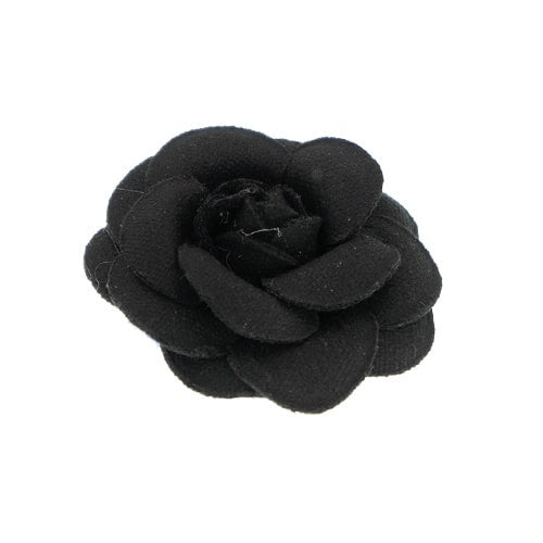 Haarbloem roosje zwart