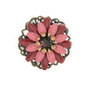 Haarbloem Urban Hippies roze rood