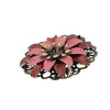 Haarbloem Urban Hippies roze rood