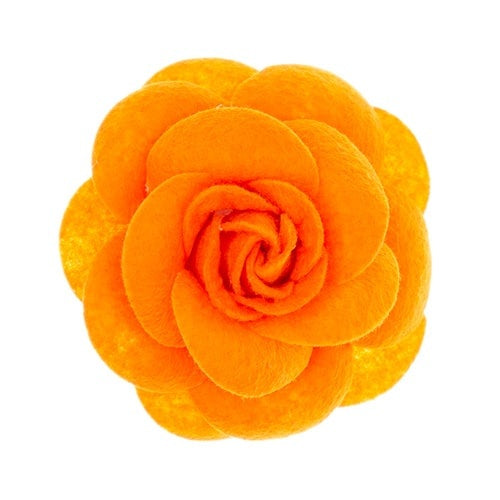 Haarbloem vilt Urban Hippies oranje
