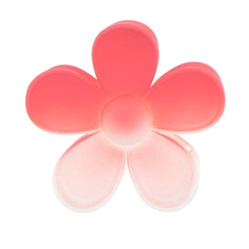 Haarklem bloem vrolijke roze/wit