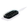 Haarborstel curly styling beige/wit