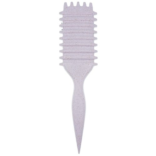 Haarborstel curly styling beige/wit