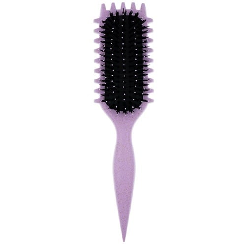 Haarborstel curly styling paars