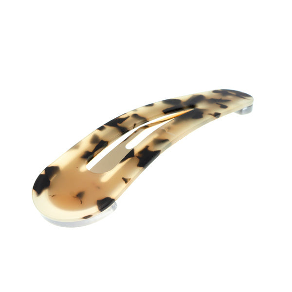 Haarclip bruin zwart