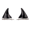 Haarclip Halloween duivel zwart 2 stuks