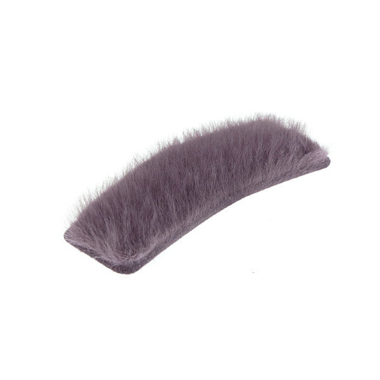 Haarclip rechthoekig soft paars