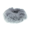 Haarelastiek fluffy grijs