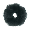 Haarelastiek fluffy zwart