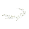 Haarketting ornament speciaal bloemen transparant
