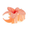 Haarklem glanzende bloem flamingo