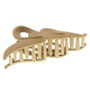 Haarklem swirl bruin beige