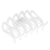 Haarklem transparant lussen mat