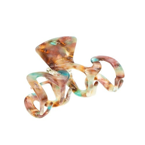 Haarklem wave marmerlook multicolor