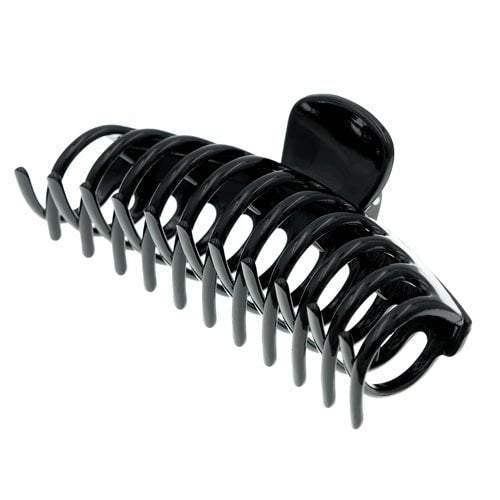 Haarklem XL zwart voor lang en dik haar.