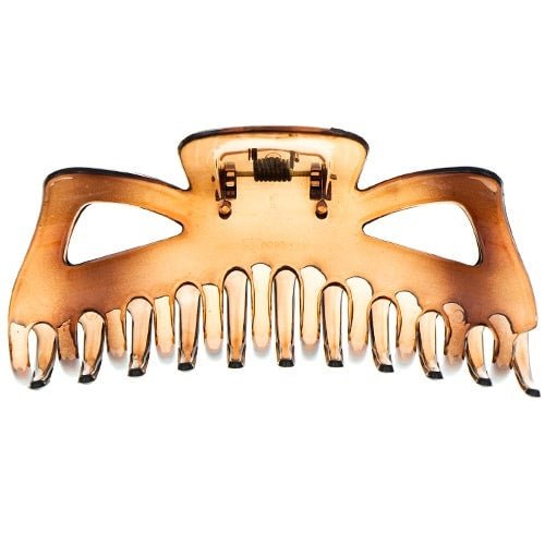 Haarklem XXL bruin voor lang en dik haar.