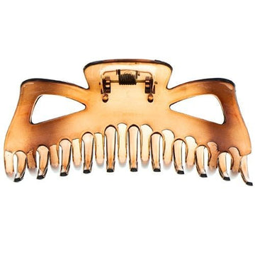 Haarklem XXL bruin voor lang en dik haar.