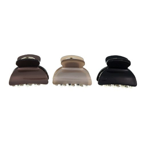 Haarklemmetjes in de kleur bruin, zwart en naturel voor dun haar.
