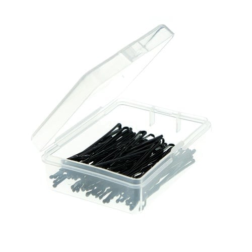 Haarschuifjes set van 50 stuks kleur zwart